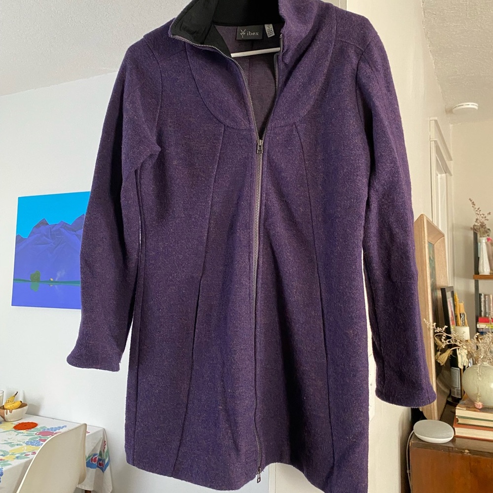Merino Wool Tunic Sweater ibex